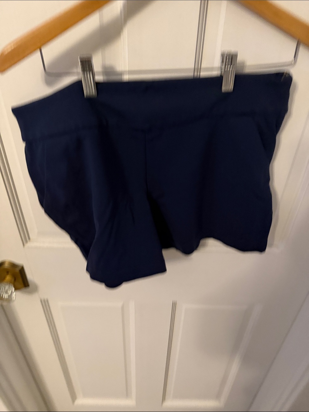 Women's Navy Lilly Pulitzer Shorts- Classic Performance Shorts Size 12